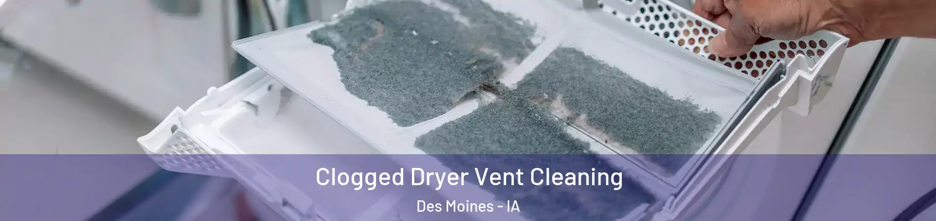  Clogged Dryer Vent Cleaning Des Moines - IA
