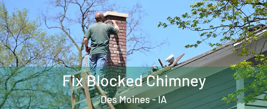  Fix Blocked Chimney Des Moines - IA