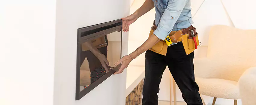 Metal Fireplace Installation in Des Moines, Iowa