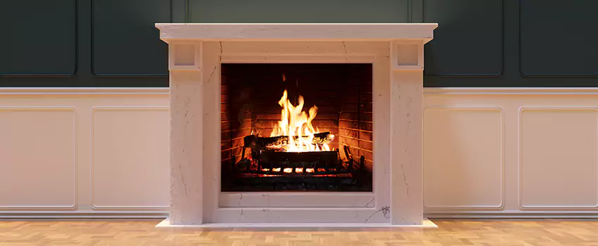 Open Flame Wood-Burning Fireplace Installation Services in Des Moines, Iowa