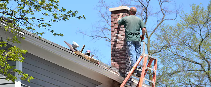 Vinyl and PVC Chimney Flashing Installation in Des Moines, IA