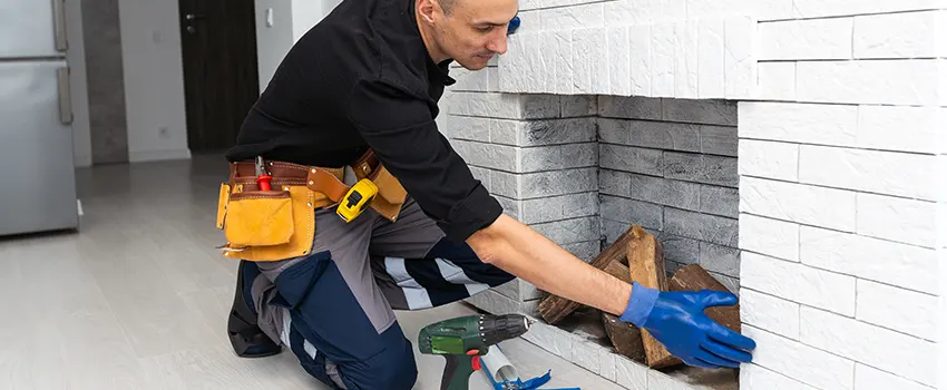 Fireplace Damaged Damper Frame Repair Services in Des Moines, Iowa