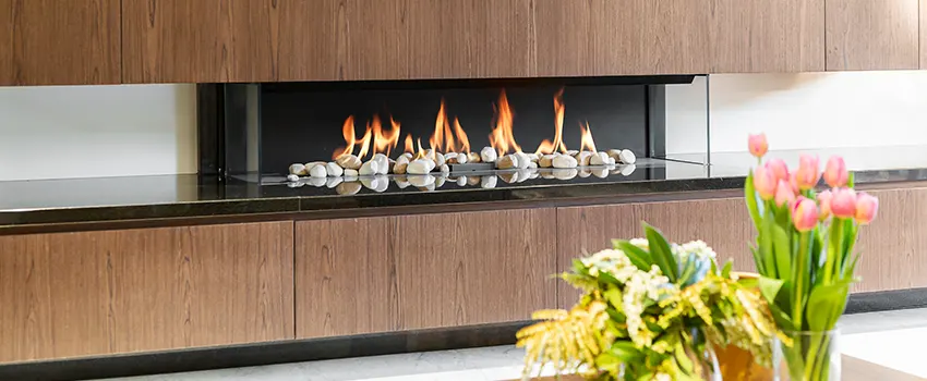 Double-height Fireplace Design Refurbishment in Des Moines, Iowa